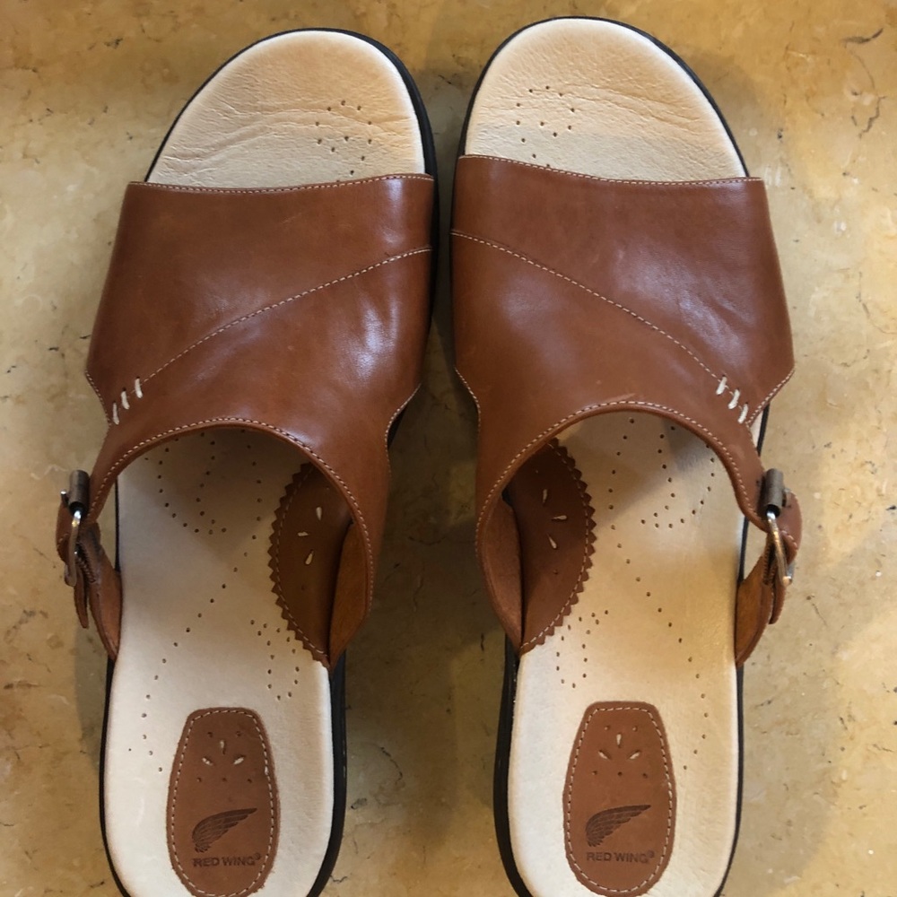 Red Wing Brown Leather Footwear